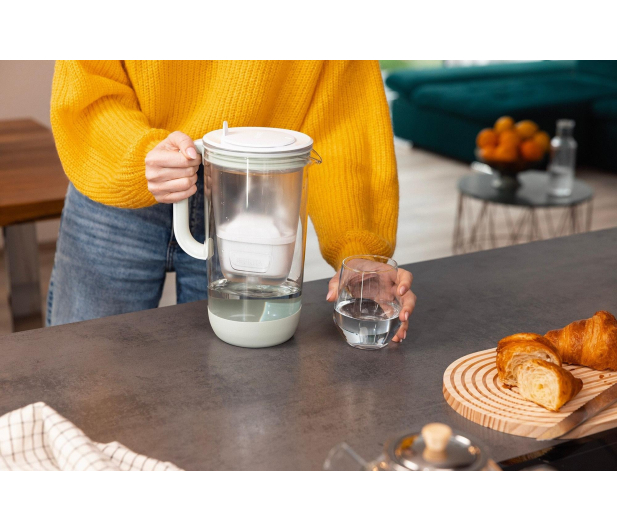 Brita Szklany dzbanek Glass miętowy z wkładem filtrującym MAXTRAPR - 1585991 - zdjęcie 6